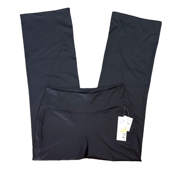 Z by Zella The Daily Wide Leg Casual Workout Pant Pockets Athleisure Size M NEW - Picture 3 of 8